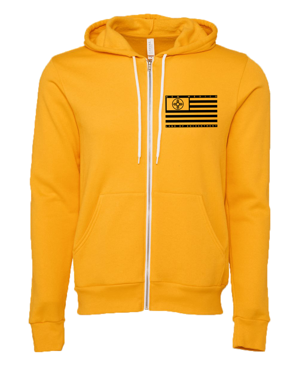 Gold Fiesta Zip Hoodie – NM47