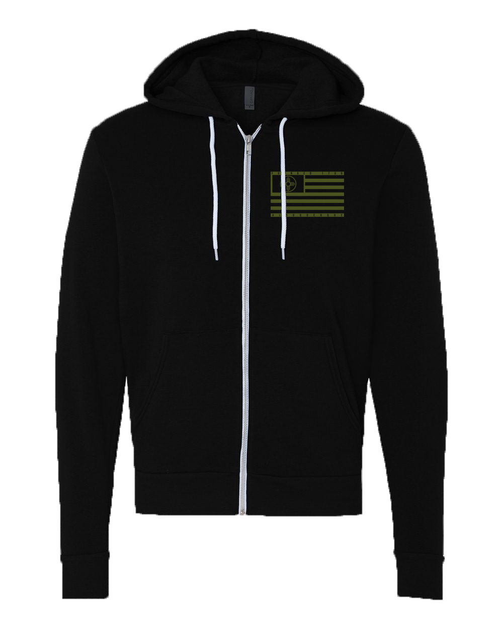 Midnight Downtown ABQ Zip Hoodie