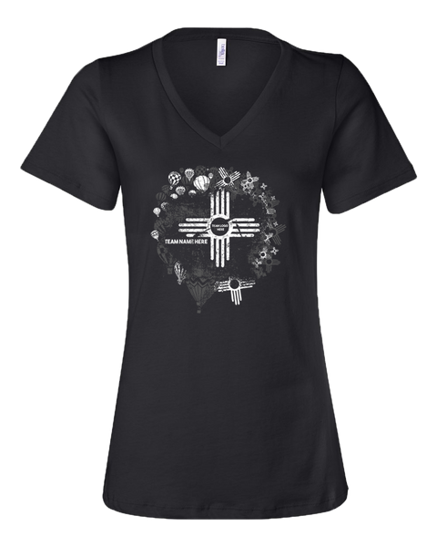 Fiesta Midnight Women's  V-Neck