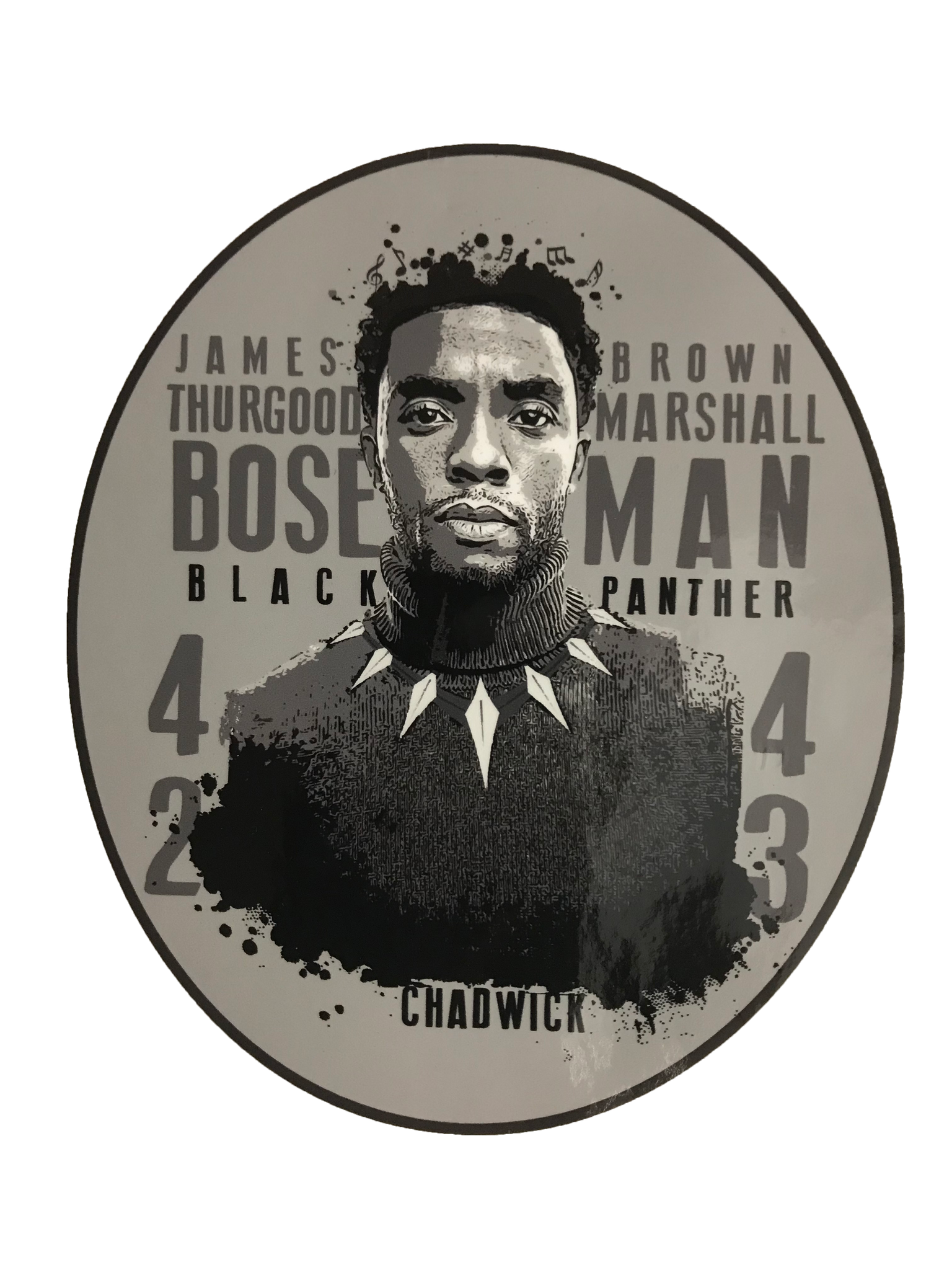 Chadwick Boseman Sticker