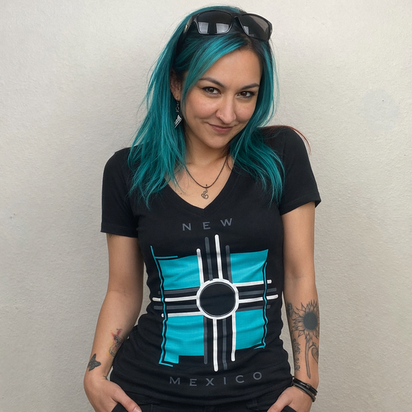 Dark NM Women's V-Neck