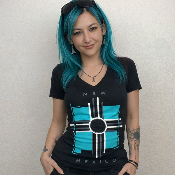 Dark NM Women's V-Neck