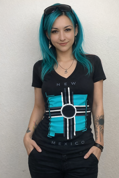 Dark NM Women's V-Neck