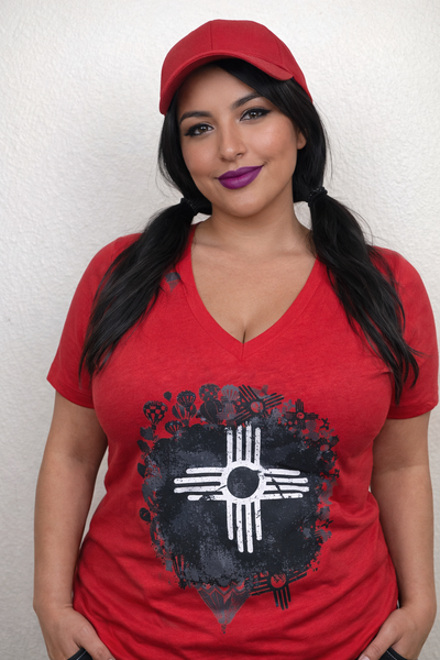 Hot Fiesta Women's V-Neck