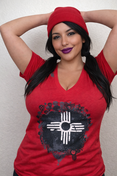 Hot Fiesta Women's V-Neck