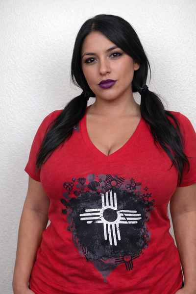 Hot Fiesta Women's V-Neck