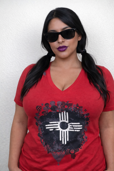 Hot Fiesta Women's V-Neck