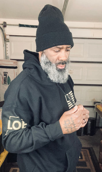 NM16 Black Hoodie