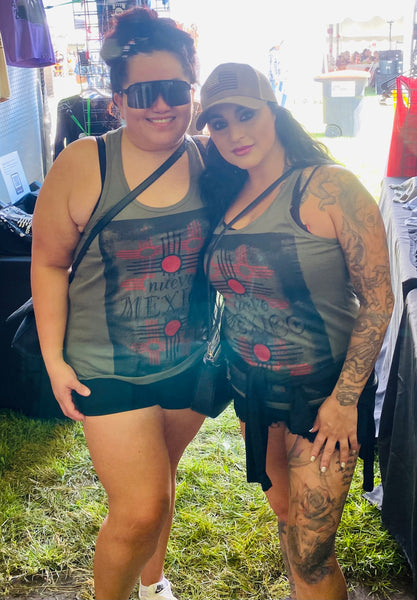Military Nuevo Mexico Women's Tank Top