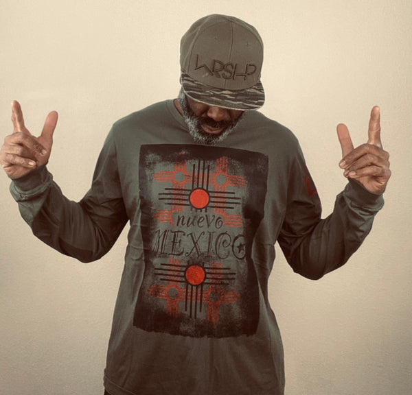 Military Nuevo Mexico Long Sleeve