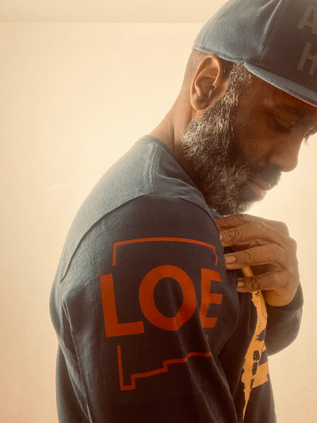 Navy Zia Long Sleeve