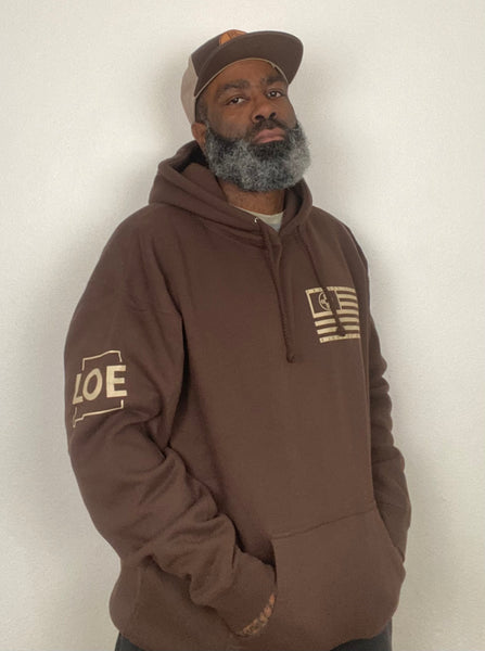NM16 Brown Hoodie
