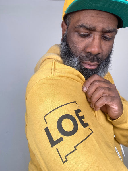 Mustard Fiesta Zip Hoodie