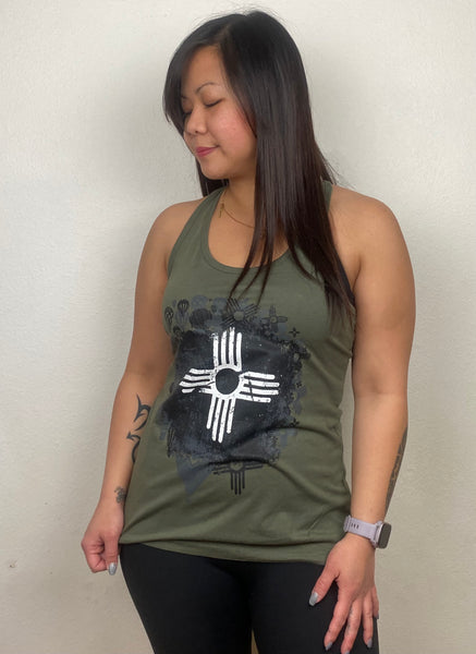 Military Fiesta Women's Tank Top