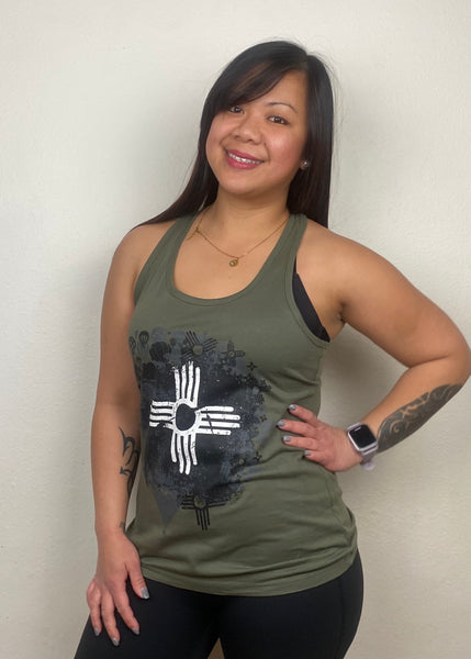 Military Fiesta Women's Tank Top