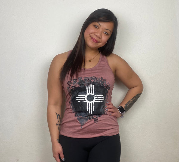 Mauve Fiesta Women's Tank Top