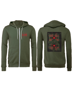 Military Nuevo Mexico Zip Hoodie