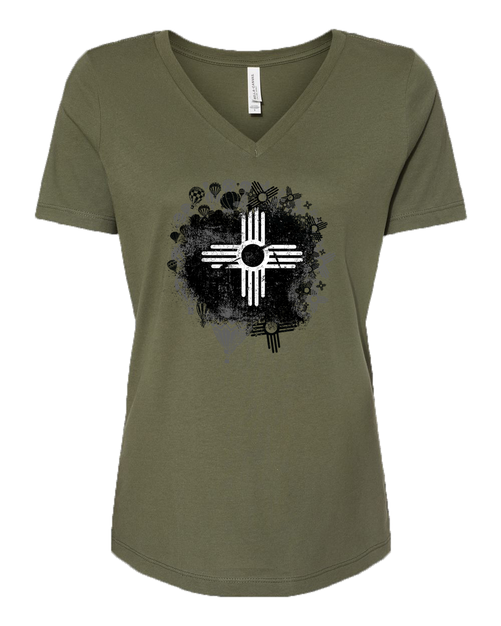 Military Fiesta Women's V-Neck