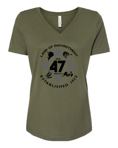 47 Military Women's V-Neck