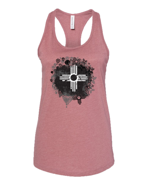 Mauve Fiesta Women's Tank Top