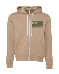 Downtown ABQ Zip Hoodie